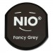 NIO COS071519 Ink Pad for NIO Stamp with Voucher, Fancy Gray