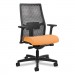 HON HONI2MRL2AC47TK Ignition 2.0 Reactiv Mid-Back Task Chair, Supports up to 300 lbs., Apricot Seat, Black Back, Black