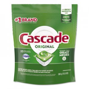 Cascade PGC80675 ActionPacs, Fresh Scent, 13.5 oz Bag, 25/Pack, 5 Packs/Carton