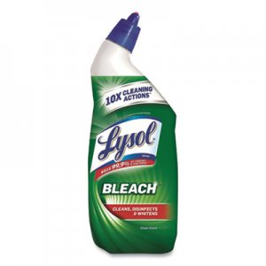 LYSOL Brand RAC98014 Disinfectant Toilet Bowl Cleaner with Bleach, 24 oz, 9/Carton