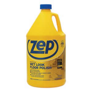Zep Commercial ZPEZUWLFF128CT Wet Look Floor Polish, 1 gal, 4/Carton