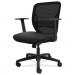 HON HONGVFMZ1ACCF10 Gateway Mid-Back Task Chair with Fixed Arms, Supports Up to 250 lbs, Black Seat, Black Back, Black