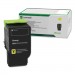 Lexmark LEX78C10Y0 Return Program Toner, 1,400 Page-Yield, Yellow