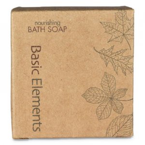 Basic Elements OGFSPBELBH Bath Soap Bar, Clean Scent, 1.41 oz, 200/Carton