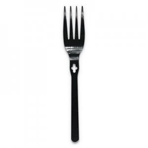 WeGo WEG54101101 Fork Polystyrene, Fork, Black, 1000/Carton