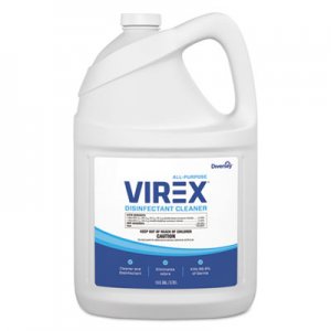 Diversey DVOCBD540557 Virex All-Purpose Disinfectant Cleaner, Lemon Scent, 1 gal Container, 2/Carton