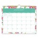 Blue Sky BLS103629 Day Designer Wirebound Wall Calendar, 11 x 8.75, White Floral, 2021