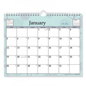 Blue Sky BLS101613 Rue Du Flore Wirebound Wall Calendar, 11 x 8.75, 2021