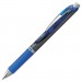 Pentel PENBL80C EnerGel RTX Retractable Gel Pen, Bold 1 mm, Blue Ink, Blue/Gray Barrel