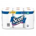 Scott KCC10060 Toilet Paper, Septic Safe, 1-Ply, White, 1000 Sheets/Roll, 12 Rolls/Pack, 4 Pack/Carton