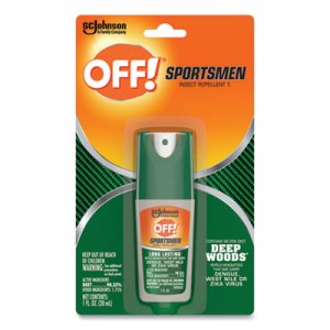 OFF! SJN317188 Deep Woods Sportsmen Insect Repellent, 1 oz Spray Bottle