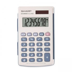 Sharp EL243SB Handheld Calculator