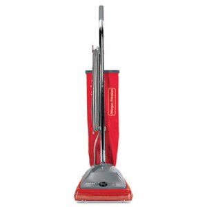 Sanitaire EURSC688B Commercial Standard Upright Vacuum, 19.8lb, Red/Gray