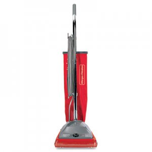 Sanitaire EURSC688B Commercial Standard Upright Vacuum, 19.8lb, Red/Gray