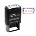 Trodat USSE4752 Economy Stamp, Dater, Self-Inking, 1 5/8 x 1, Blue/Red