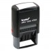 Trodat USSE4754 Economy 5-in-1 Stamp, Dater, Self-Inking, 1 5/8 x 1, Blue/Red