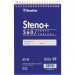 Blueline AT12B White Paper Wirebound Steno Pad