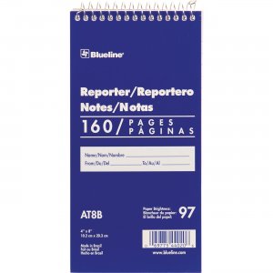 Blueline AT8B Reporter Notebook