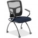 Lorell 8437443 Mesh Back Fabric Seat Nesting Chairs