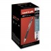 Uni-Ball UBC24449116 207PLUS+ Retractable Gel Pen, Medium 0.7 mm, Black Ink, Black Barrel, 36/Pack