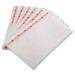 Chix CHI8242 Food Service Towels, 13 x 21, Red/White, 150/Carton