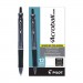Pilot PIL220815 Acroball Colors Retractable Ballpoint Pen, Medium 1 mm, Black Ink/Barrel, Dozen