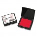 LEE LEE24337601 Inkless Fingerprint Pad, 2.25 x 1.75, Red