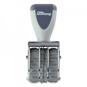 Offistamp MKG920357 Traditional Date Stamp, 5 Years, 1" x 0.12"