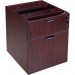 Boss N108M 2 Hanging Pedestal - 3/4 Box/File , Mahogany - 2-Drawer