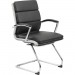 Boss B9479BK Contemporary Executive Guest Chair In Caressoft Plus