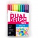 Tombow 56185 Dual Brush Art Pen 10-piece Set - Bright Colors