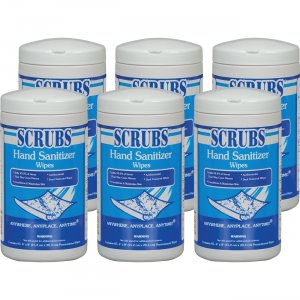 SCRUBS 90985CT Hand Sanitizer Wipes