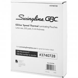 GBC 3740728 EZUse Speed Format Thermal Laminating Pouches