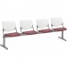 KFI 2300BEAM487 Kool 4 Seat Beam Chair