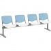 KFI 2300BEAM4358 Kool 4 Seat Beam Chair