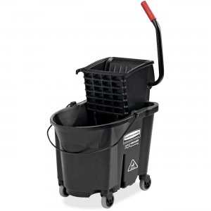 Rubbermaid Commercial 1863896 WaveBrake Side Press Mop Bucket