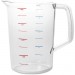 Rubbermaid Commercial 3218CLECT Bouncer 4 Quart Measuring Cup