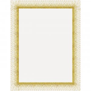 Geographics 24759 Confetti Gold Design Poster Board