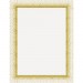 Geographics 24759 Confetti Gold Design Poster Board