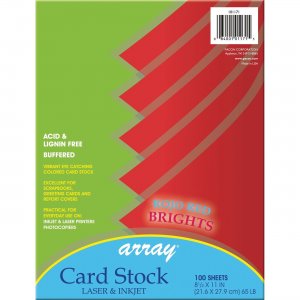 Pacon P101171 Color Brights Card Stock