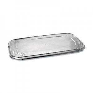 Pactiv PCTY116225 Aluminum Steam-Pan Lids, 1/3 Size, 12.31 x 6.19, 200/Carton