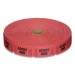 Coin-Tainer CTX405116 Single Ticket Roll, Admit One, Red, 2,000/Roll
