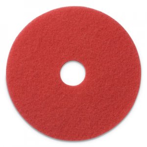 Americo AMF404420 Buffing Pads, 20" Diameter, Red, 5/CT