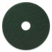 Americo AMF400320 Scrubbing Pads, 20" Diameter, Green, 5/CT