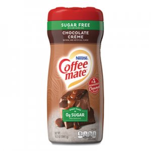 Coffee mate NES59573CT Sugar Free Chocolate Creme Powdered Creamer, 10.2 oz, 6/Carton