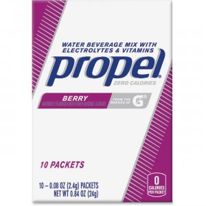 Propel 01087 Water Beverage Mix Packets with Electrolytes and Vitamins