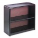 Safco SAF7170BL Value Mate Series Metal Bookcase, Two-Shelf, 31-3/4w x 13-1/2d x 28h, Black