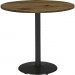 KFI 36R922BK38LN 36" Round Vintage Wood Bistro Table
