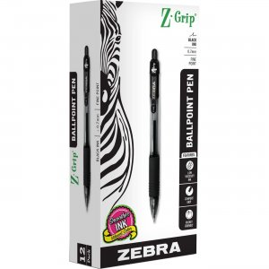 Zebra Pen 23910 Z-Grip 0.7mm Retractable Ballpoint Pen