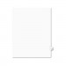 Avery AVE01022 Avery-Style Legal Exhibit Side Tab Divider, Title: 22, Letter, White, 25/Pack